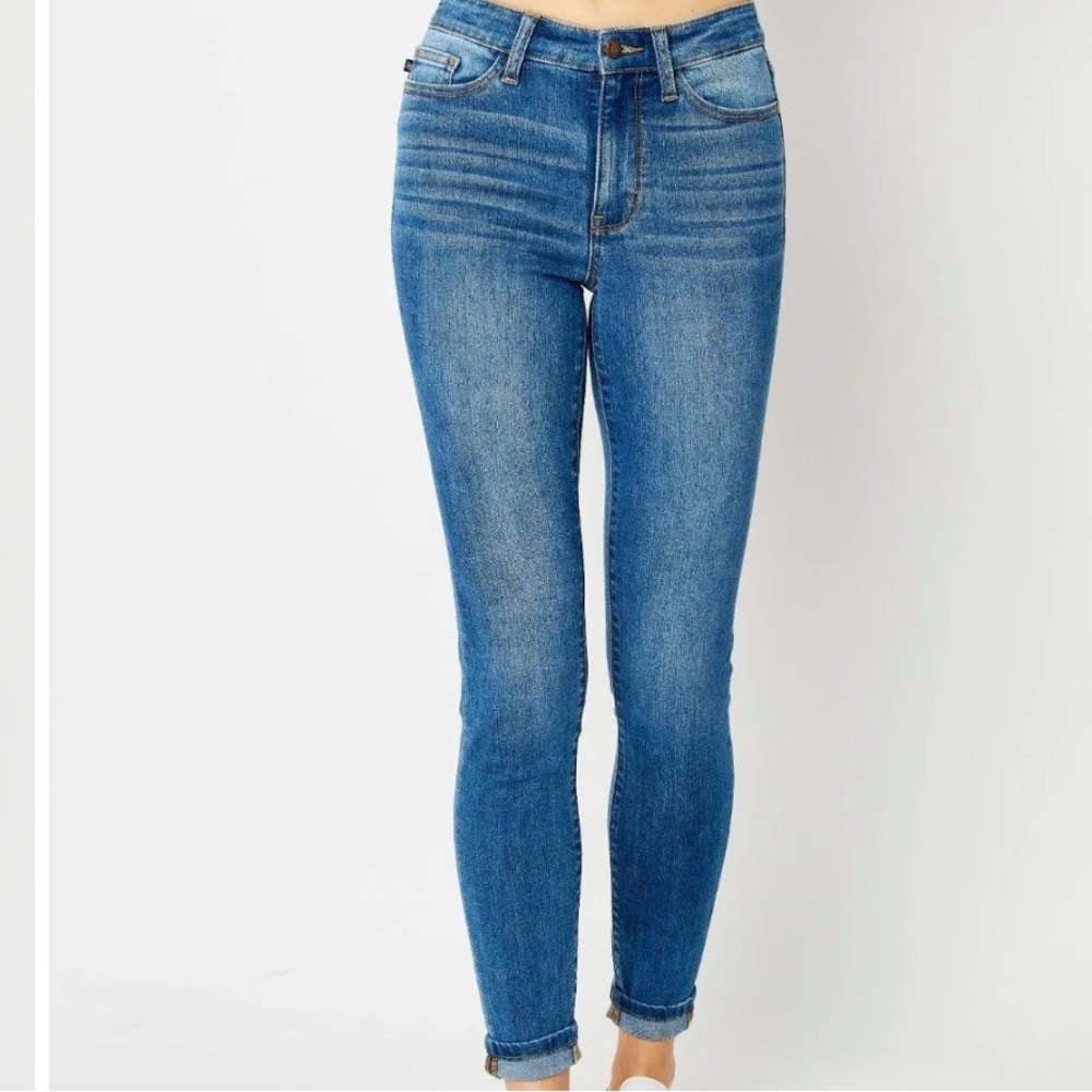 JUDY BLUE THE SKINNY FIT 5 POCKET CLASSIC STYLE DENIM JEANS SIZE 27